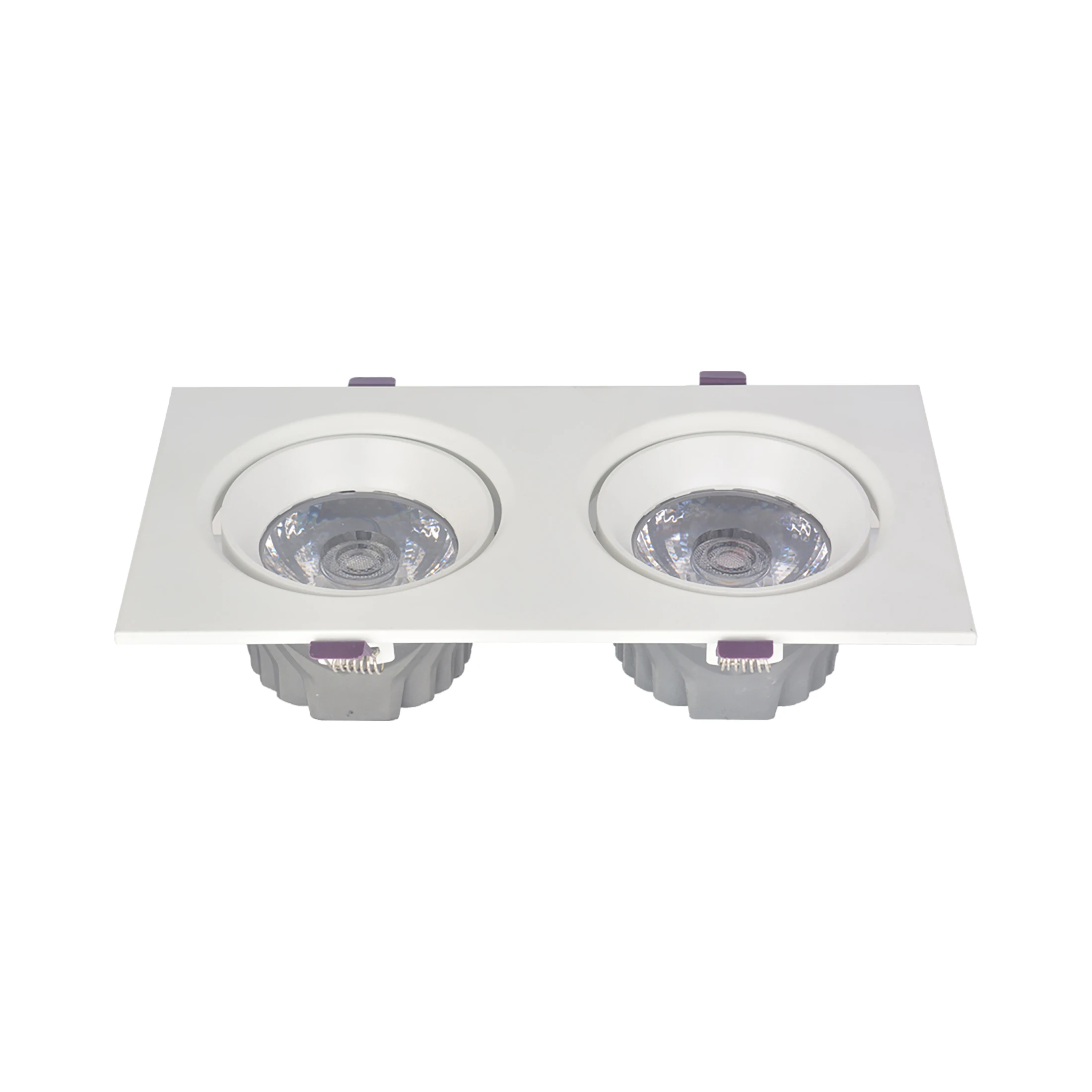 JHOW G3215 High Quality Recessed 15W Office Grille Grille Light Ceiling Light COB Downlight