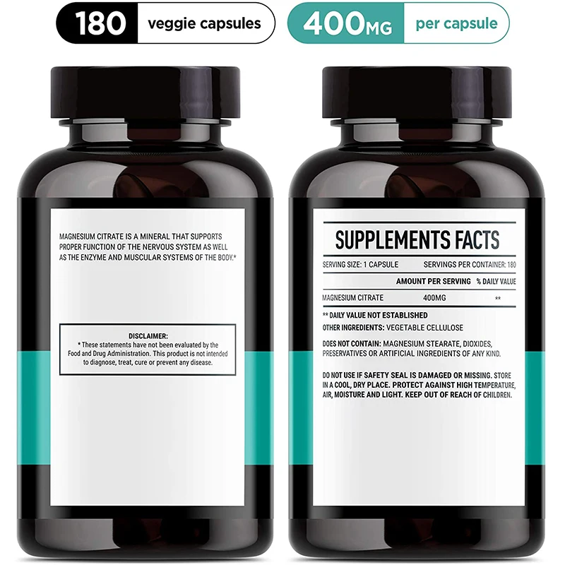 Порошок цитрата магния капсулы натуральный сон спокойный