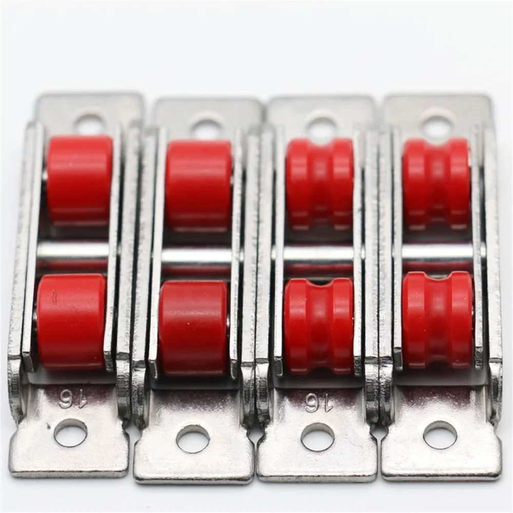 nylon wheel window pulleys Plastic steel door sliding window accessories sash wheel pulley