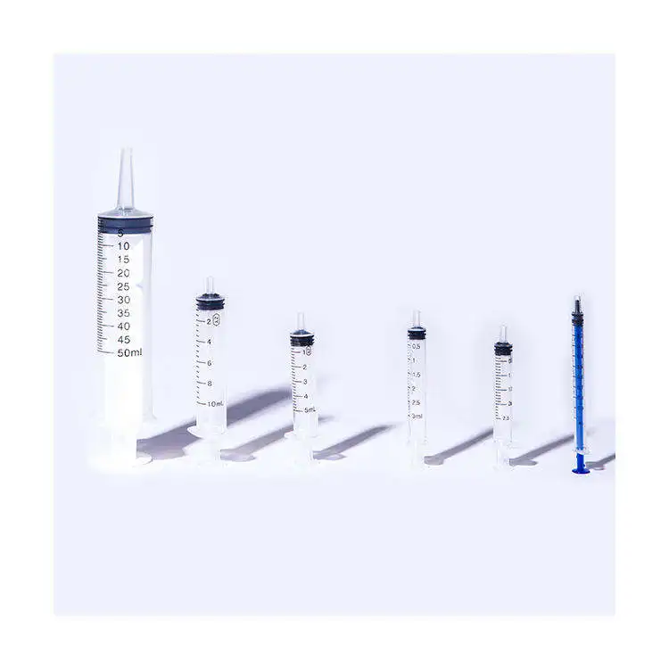 Disposable 5ml transparent plunger suction big portable syringe pump