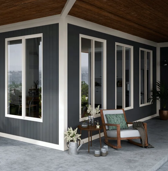 Bulletproof Waterproof Soundproof Modern Popular UPVC Vinyl Window UPVC Vinyl Sliding Windows With Commercial Windows