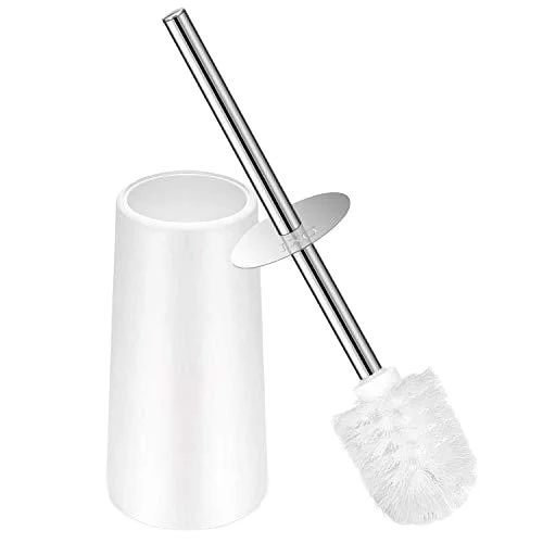 New Fashion Multifunctional Toilet Brush Set Household Plastic with Detachable Stainless Steel Rod for Baby Use