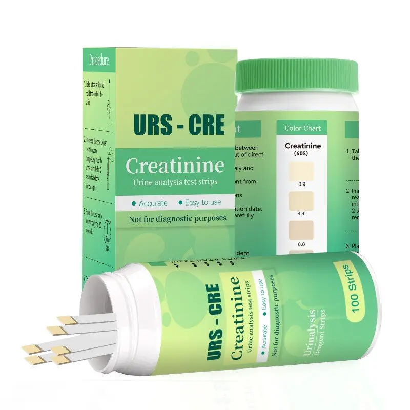 Creatinine  ACR Urine Test Strips at Home Urinalysis Sticks for Kidney Function Impairment