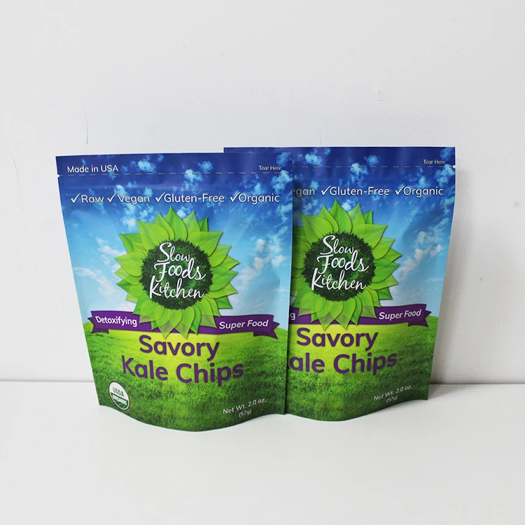 Vacuum Waterproof Hologram Printing Resealable Mylar Foil With Tear Notch Zipper Packing Plastic Eco-friendly Esd Ziplock Bag