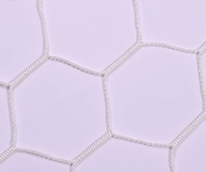 Hot football sport professional outdoor polyester football net knot mesh