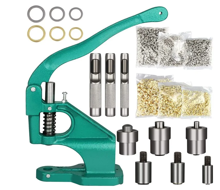 Durable Manual Hand Button Eyelet Rivet Press Machine