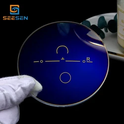 Danyang factory price 1.56 blue cut uv420 progressive HMC multifocal photochromic eyeglasses lenses