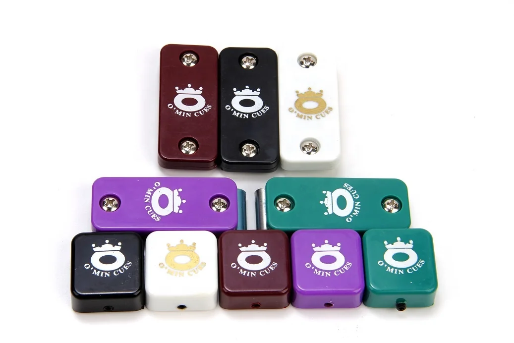 Billiard Magnetic Pool Cue Chalk Holder Snooker Cue Chalk Case Chalk box with Belt Clip