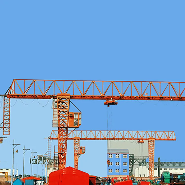 Truss Type Single Girder and beam Gantry or Goliath or Frame Crane with Electric Hoist