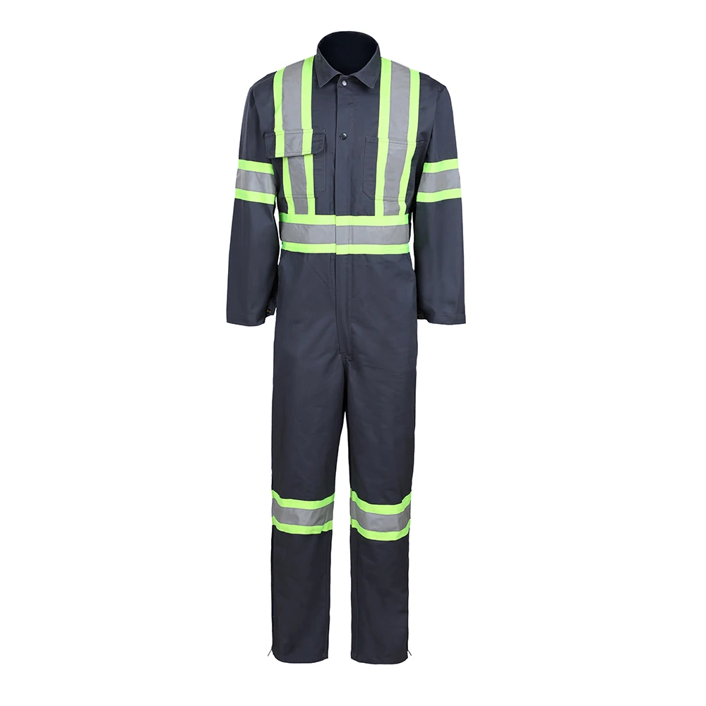 Wholesale safety fire retardant resistant coverall industrial workwear mechanics oil resistant fireproof working FR coveralls