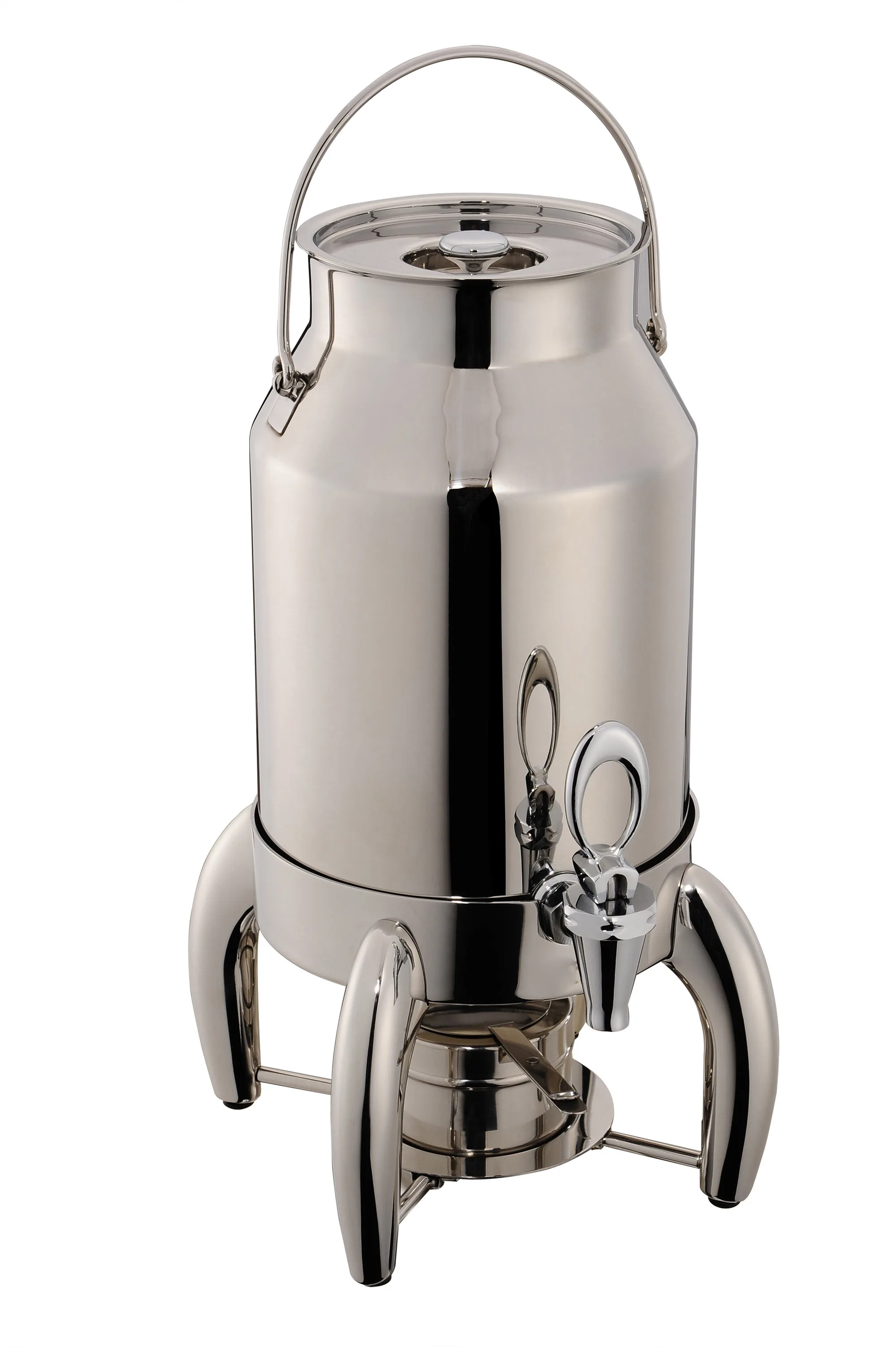2021 Factory supply stainless steel coffee urn milk soft drink beverage dispenser Hotel buffet ware food warmer for restaurant