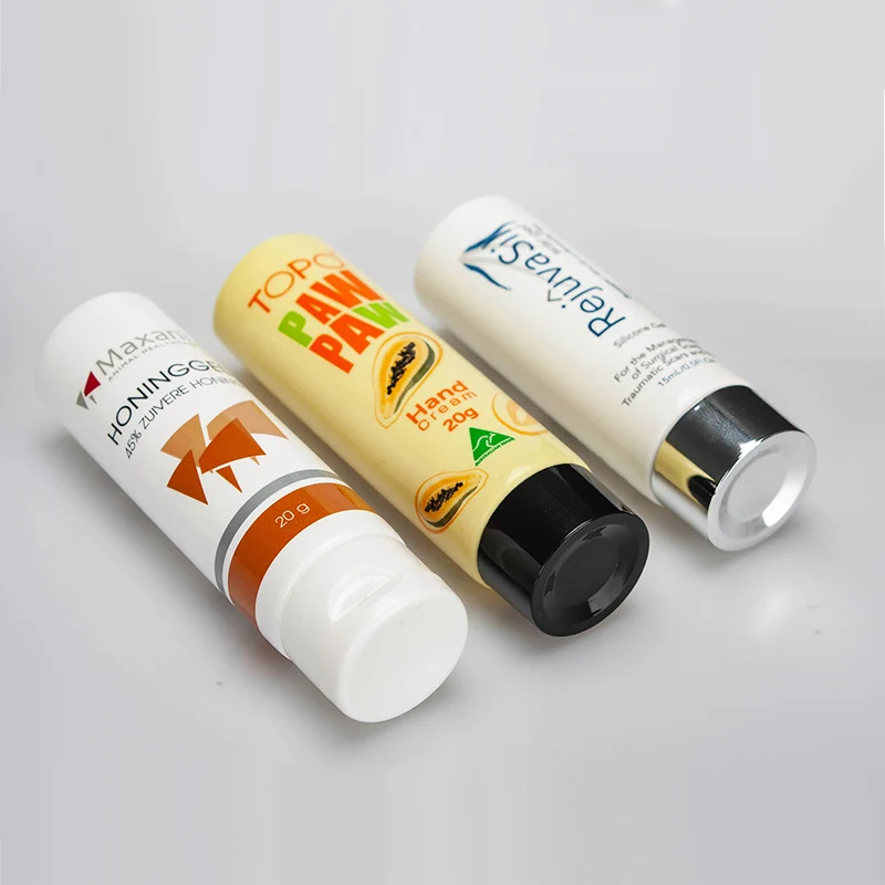 
Customized 15ml 20ml 30ml Plastic Squeeze Tube for Trial Size and Travel Size Skin Care Packaging 