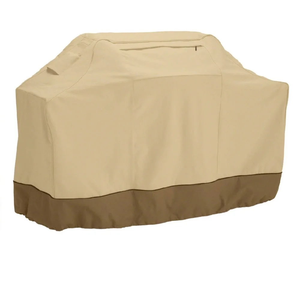 kly Beige Brown High Quality Waterproof Stock Barbecue BBQ Grill Cover