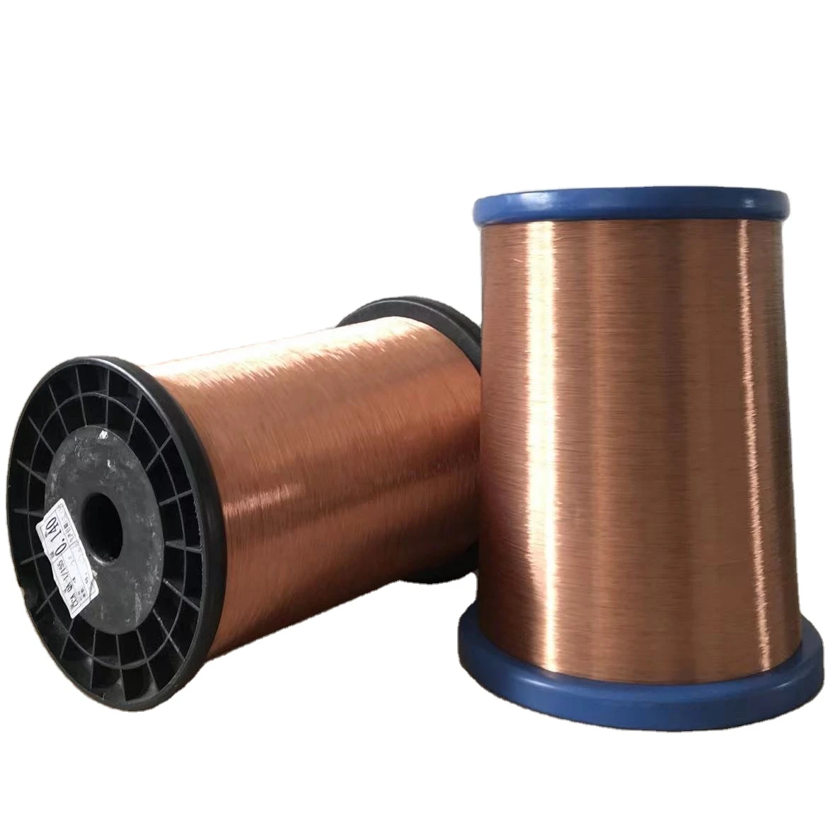 36 AWG Diameter 0.127mm Grade 180 polyester(amide)(imide) enameled CCA wire  For Electric Cable Copper Clad Aluminum Wire