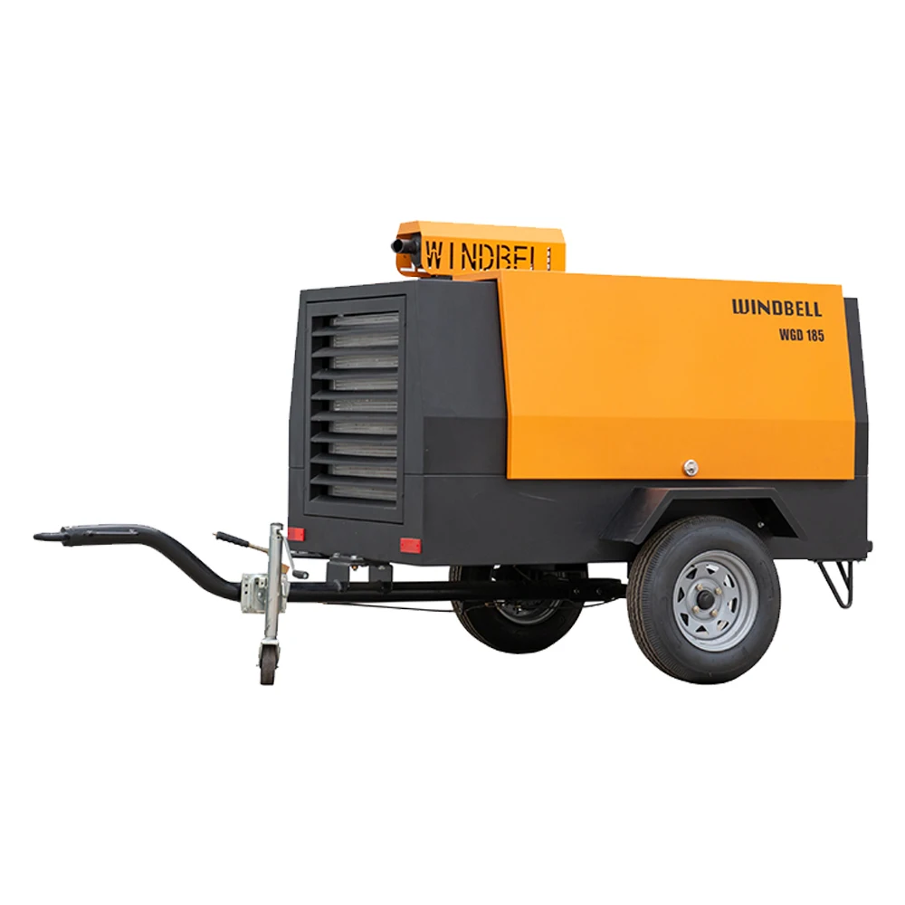  Ingersoll Rand Doosan дизельный портативный воздушный компрессор для