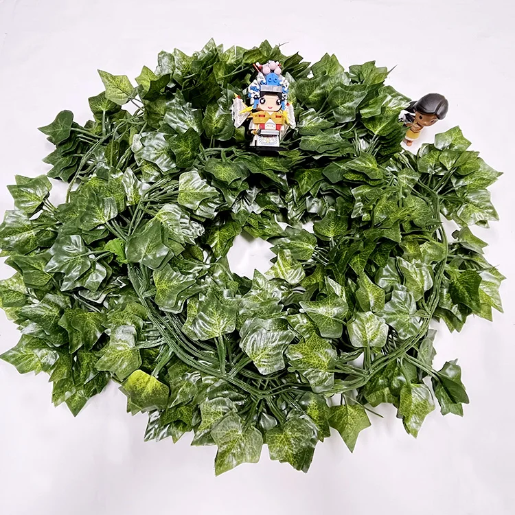 Outdoor Wholesale Fabric 12Pc 85Ft Artificial Ivy Vines Indoor Home Decor Wedding Decorative Wall