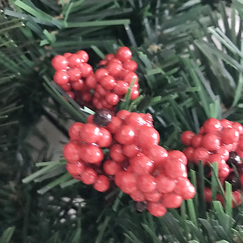 Wholesale Cheap  indoor artificial indoor wall PVC Christmas wreath 24inches 18inches