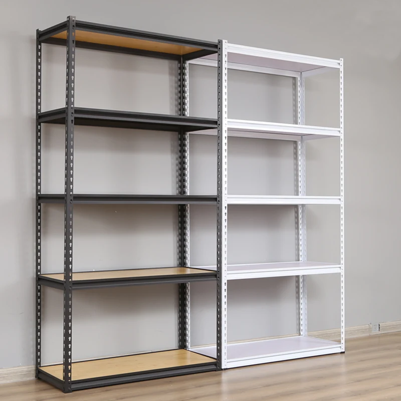 Angle Factory Direct Price Office Slotted Angle Shelving Boltless Rivet Shelf Boltless Metal Warehouse Rack Metal Frame Steel
