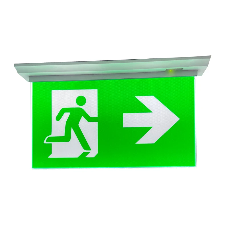 L701M IP20 Rechargeable Led Bulkhead 3h Battery Backup Led Emergency Light emergency exit sign