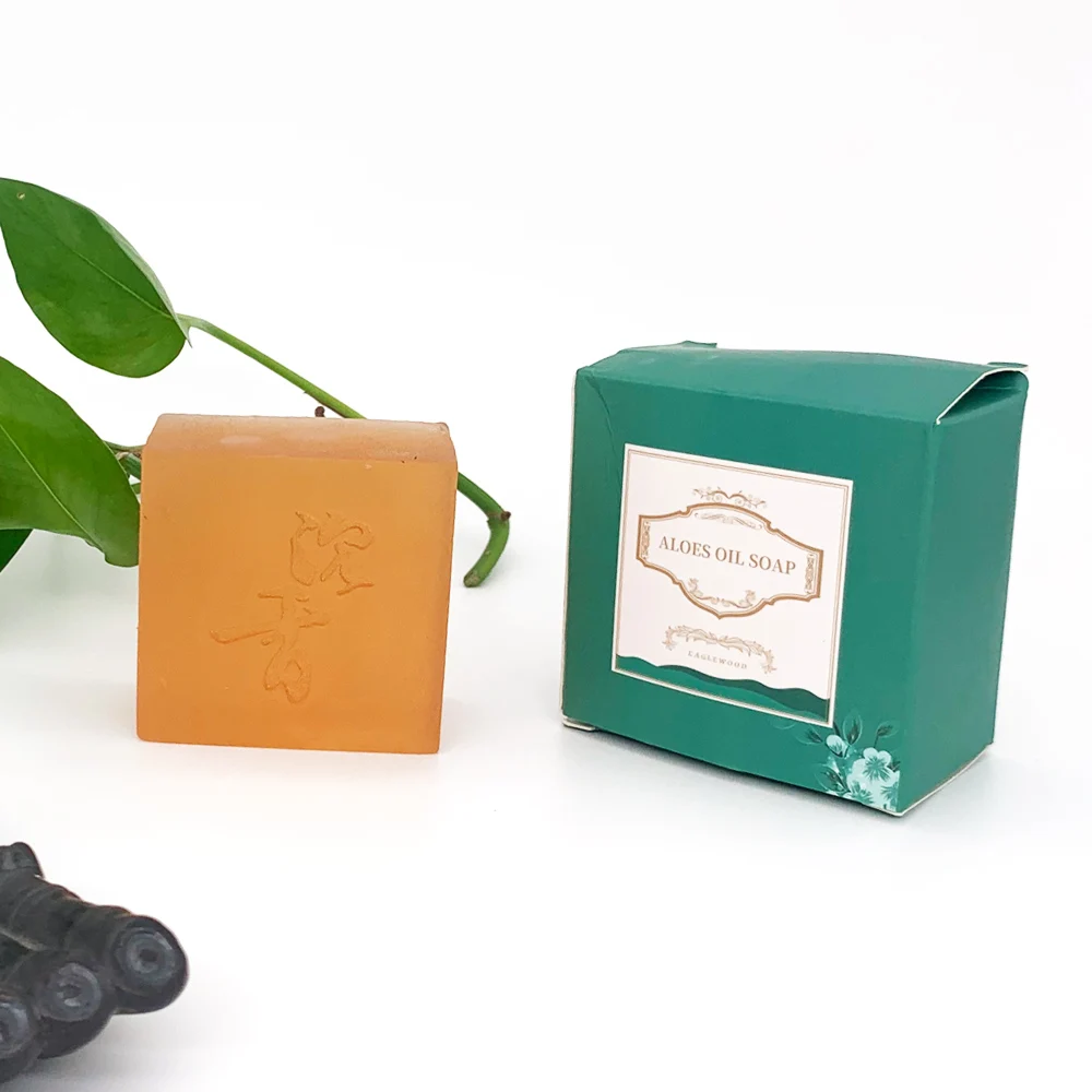 
Wholesale high-end agarwood essential oil soap Moisturizing 