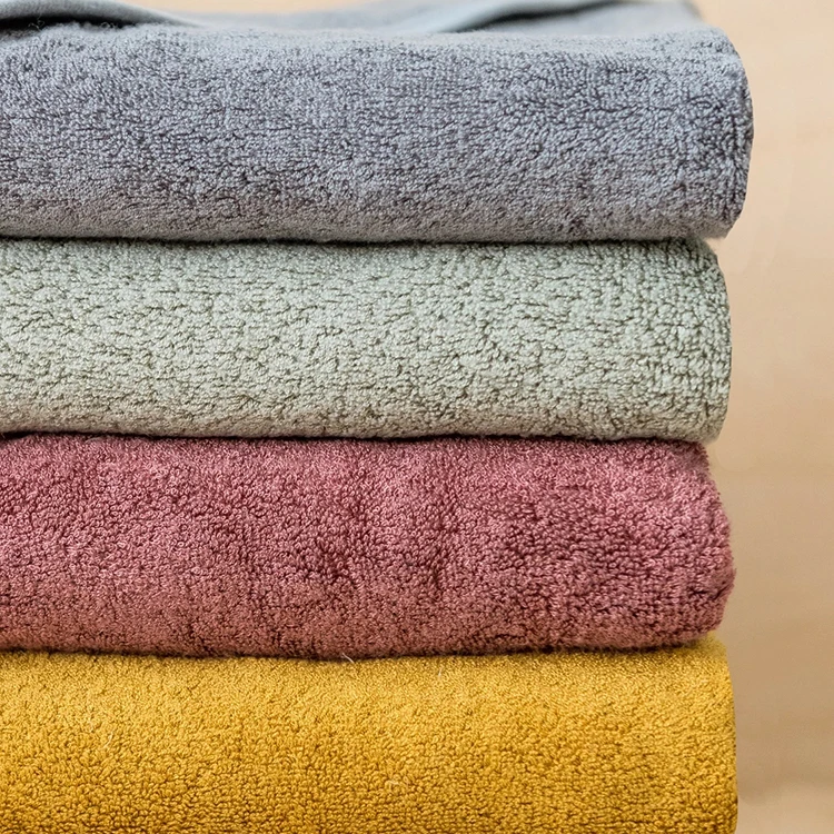 Ultra super soft 500gsm organic bamboo cotton absorbent terry cloth hooded baby bath towels for newborn infant