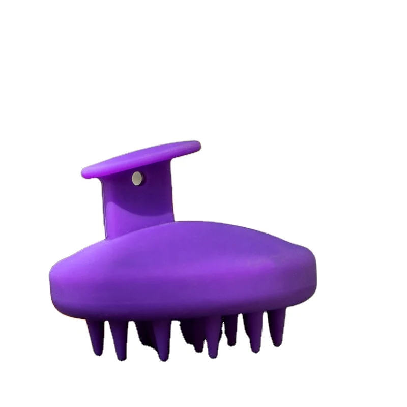 2022 Soft Spike Women Baby Shower Wet Dry Shampoo Hair Brush Scalp Massage Silicone Comb