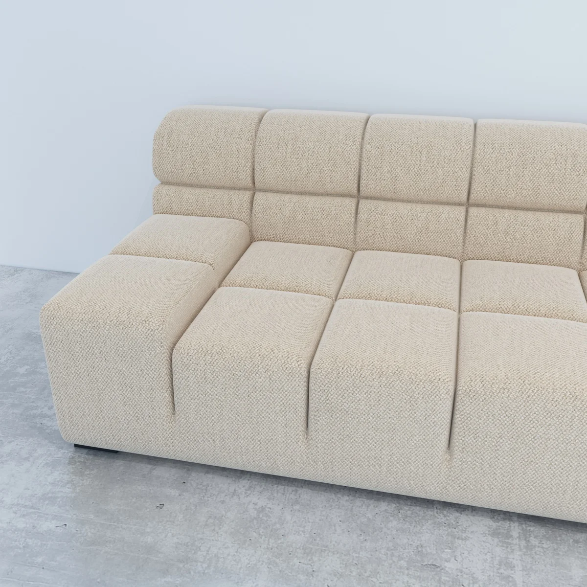 Living room sofa  L shape modular sectional sofa
