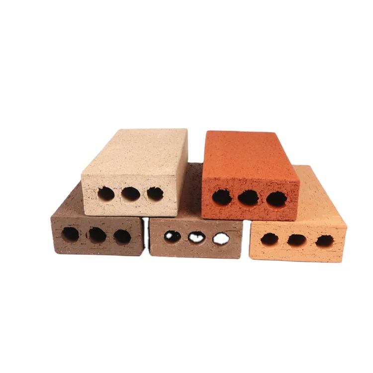 Chinese Manufacturer Solid Vacuum Red Clay Bricks For Garden