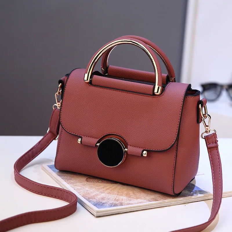 2022 custom luxury designer lock vegan leather hand bags ladies shoulder purses women bags handbag