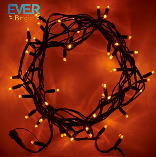 Wholesale custom  Christmas string lightings led garland light chain outdoor
