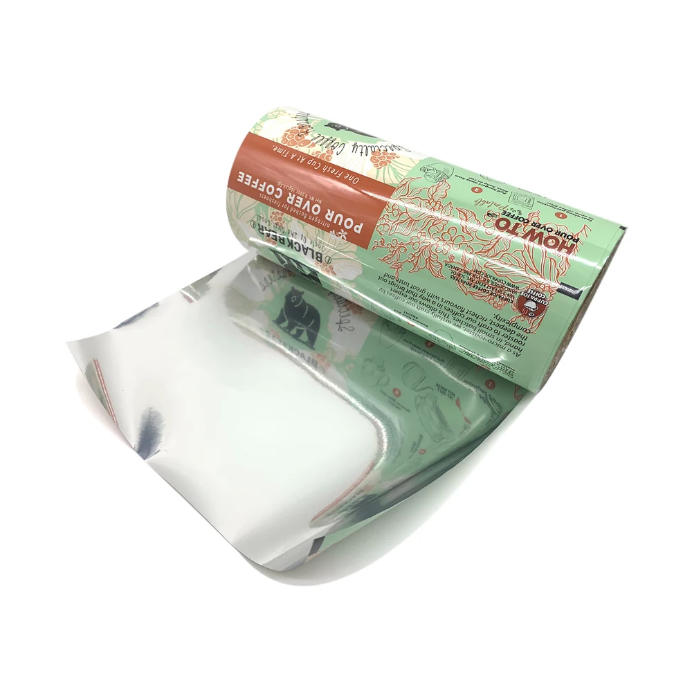 bopp/pet/mylar/pe Laminating Film in Roll with Custom Logo Design Printed For Snack Cookies Packaging