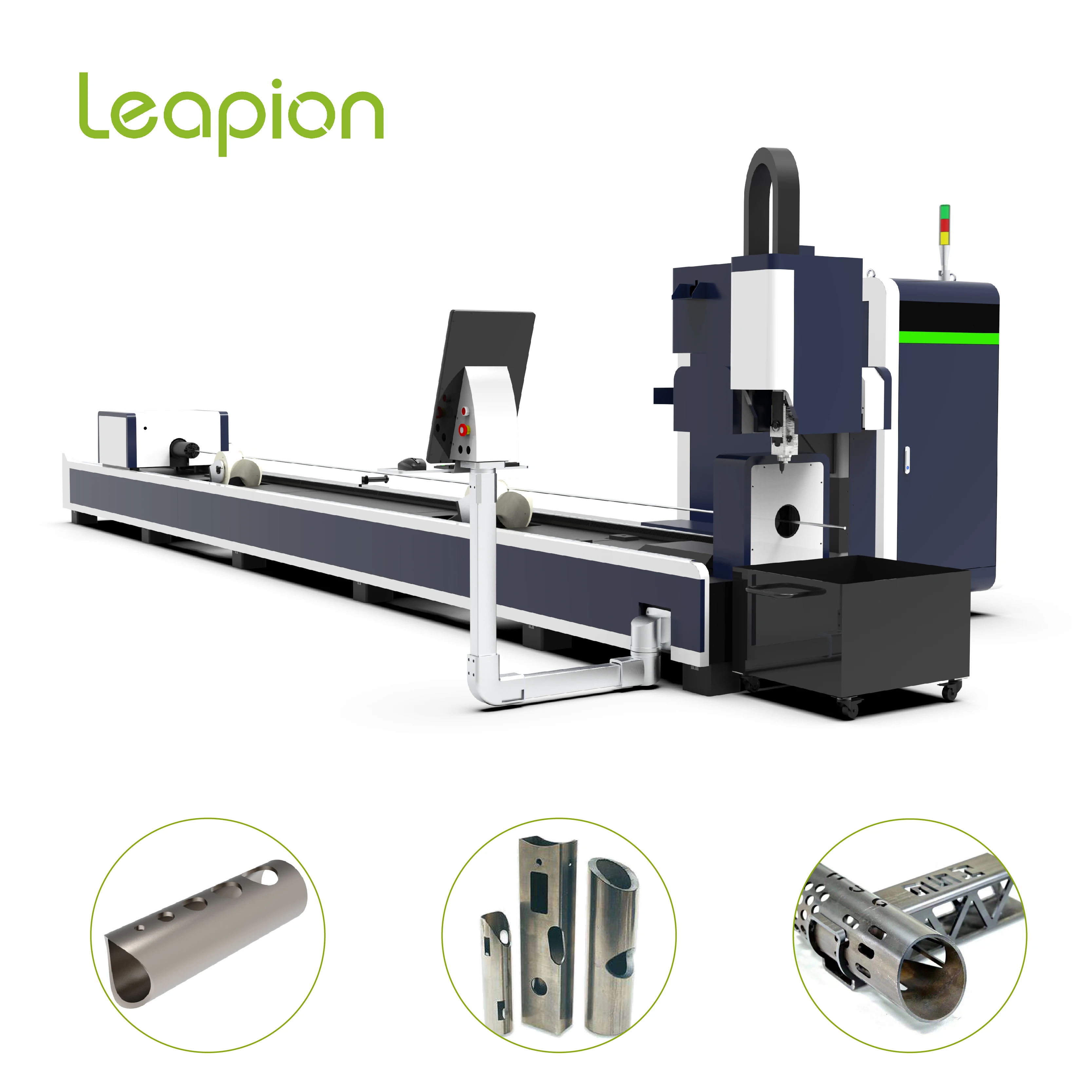 Factory Price Economical Laser Pipe Cutter 1kw 2kw Small Metal Tube Fiber Laser Cutting Machine Metal
