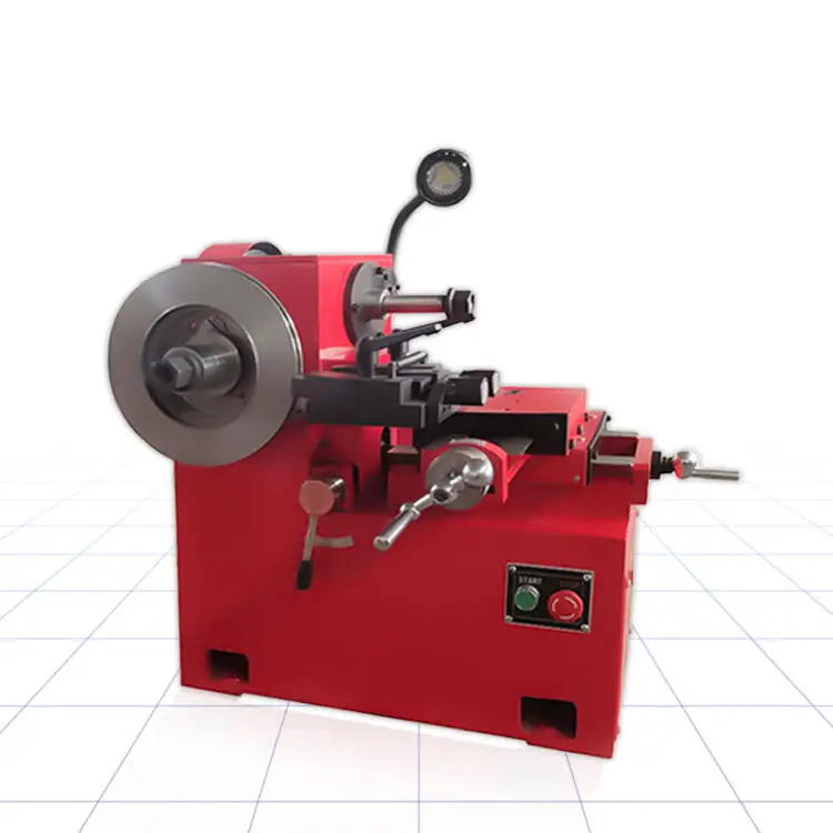 Dengshu brake disc and drum lathe machine suv lathe grind brake disc