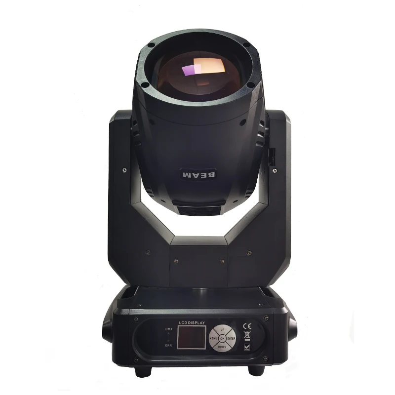 Вращающаяся головка с лучом 295 Вт, с фокусом, эффектом размороза и радуги, прочный луч, для дискотеки, диджея, сценическое освещение