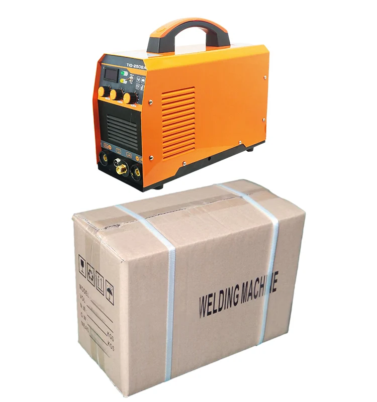 INWELT Professional Stable Mild Welding Arc TIG-250 Argon Mini Welder with Shielding Gas Post-flow Function