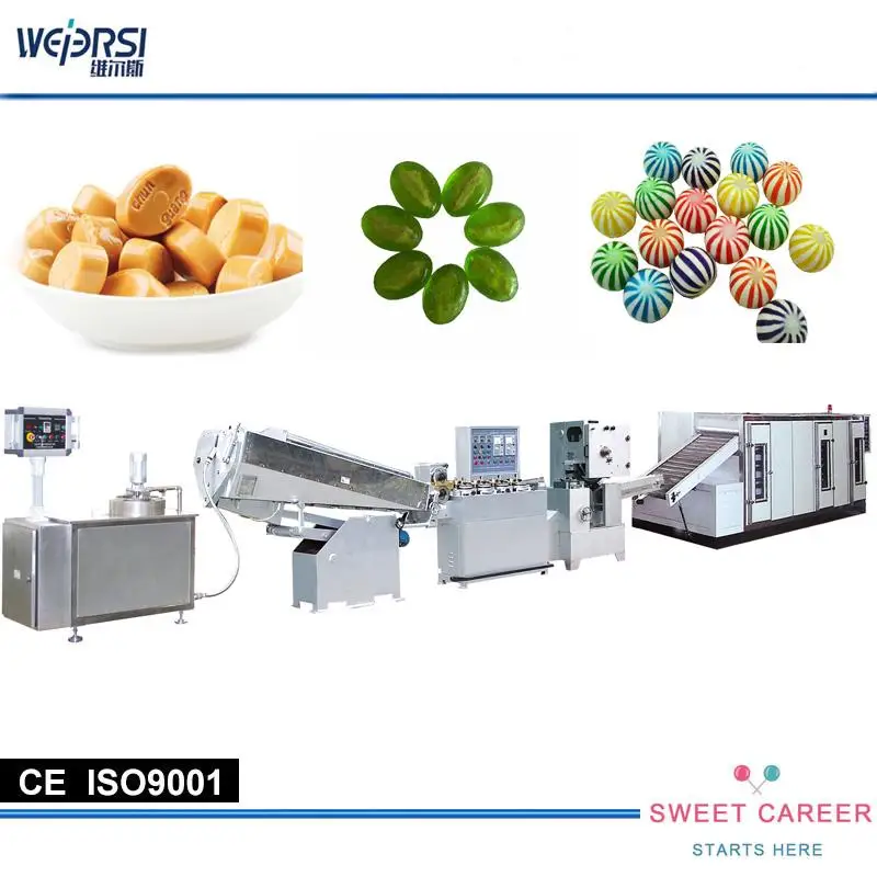 BOILED HARD CANDY MAKING MACHINERY LINE