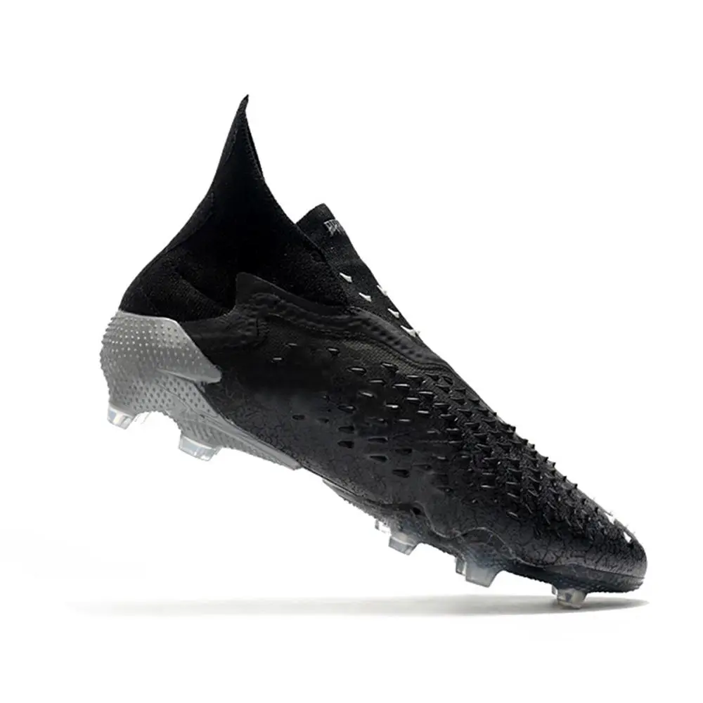 Professional Factory Wholesale Kids Outdoor Training Football Shoes High Ankle Soccer Boots For Men
