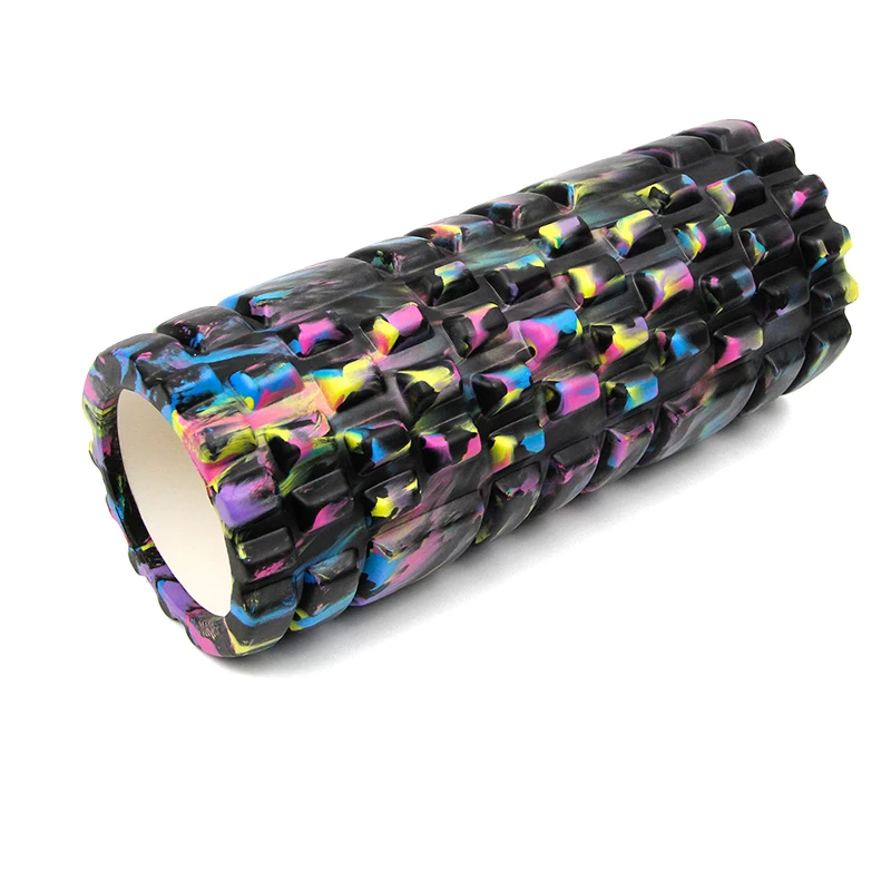 Eco High Density EVA Yoga Pilates Hollow Camouflage Massage  Yoga Foam Roller