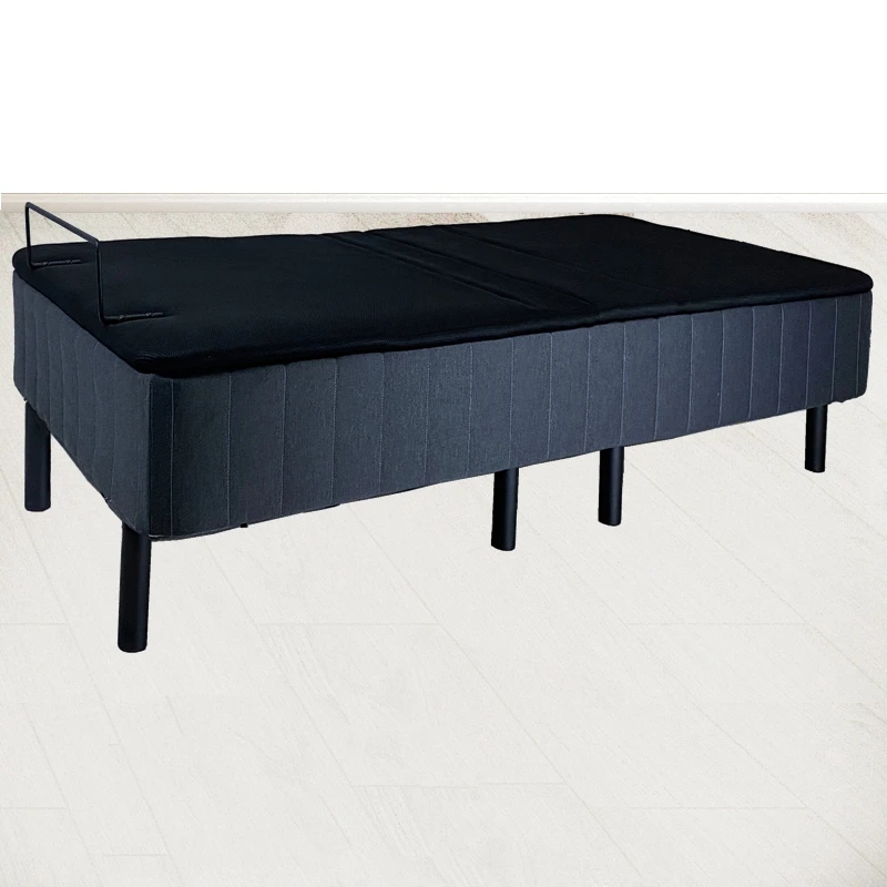 Комфортная мягкая регулируемая кровать с электрической рамой для кровати размера Queen-twin