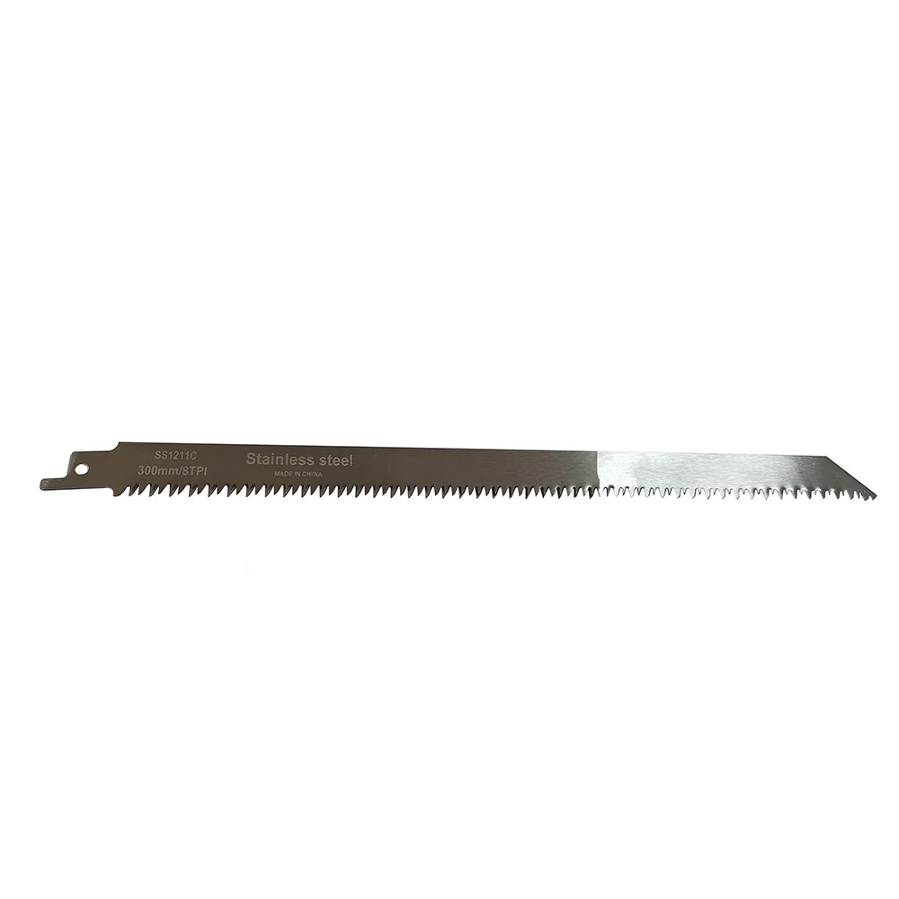 Stainless Steel Reciprocating Saw Blade Butcher Knife for Frozen Meat and Bone Cutting Durable and Reliable