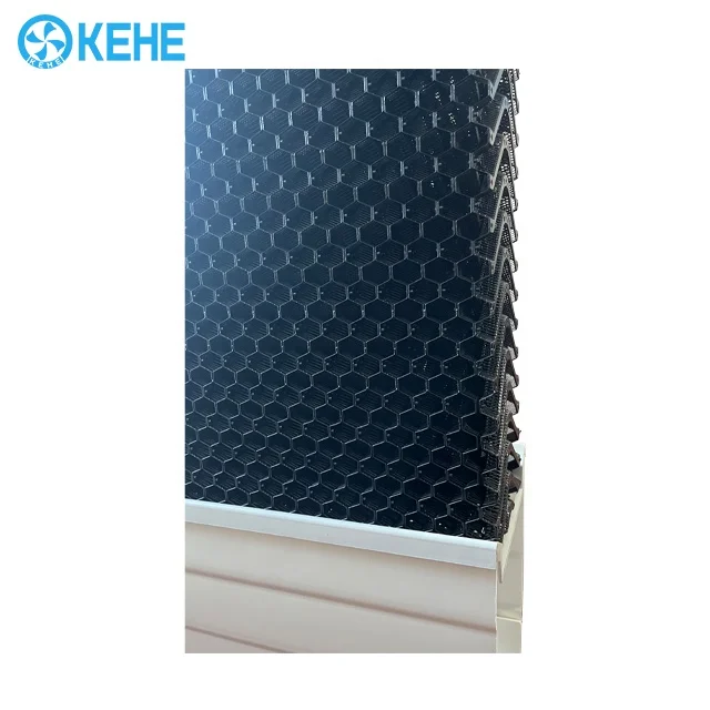 New type pp black water curtain evaporative plastic cooling pad system for poultry house greenhouse air cooling