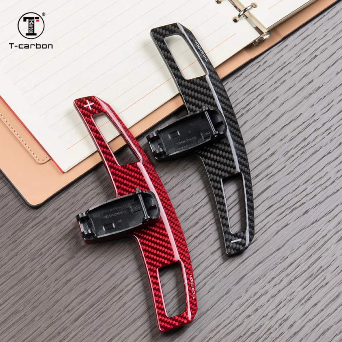 Replacement Carbon Fiber Steering Wheel Shifting Paddles For Mercedes Benz AMG T-carbon Paddle Shifter Modify Auto Accessories