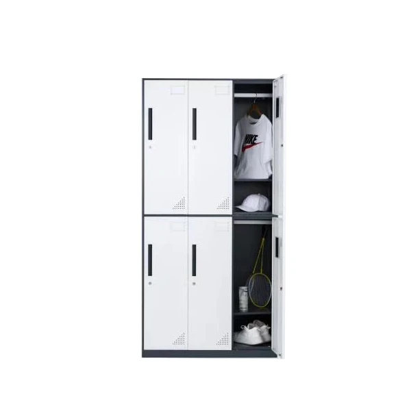 Металлический шкаф Сделано в Китае OEM тренажерный зал отделение 6 двери персонал одежды обувной шкаф шкафчик шкафчики для раздевалки