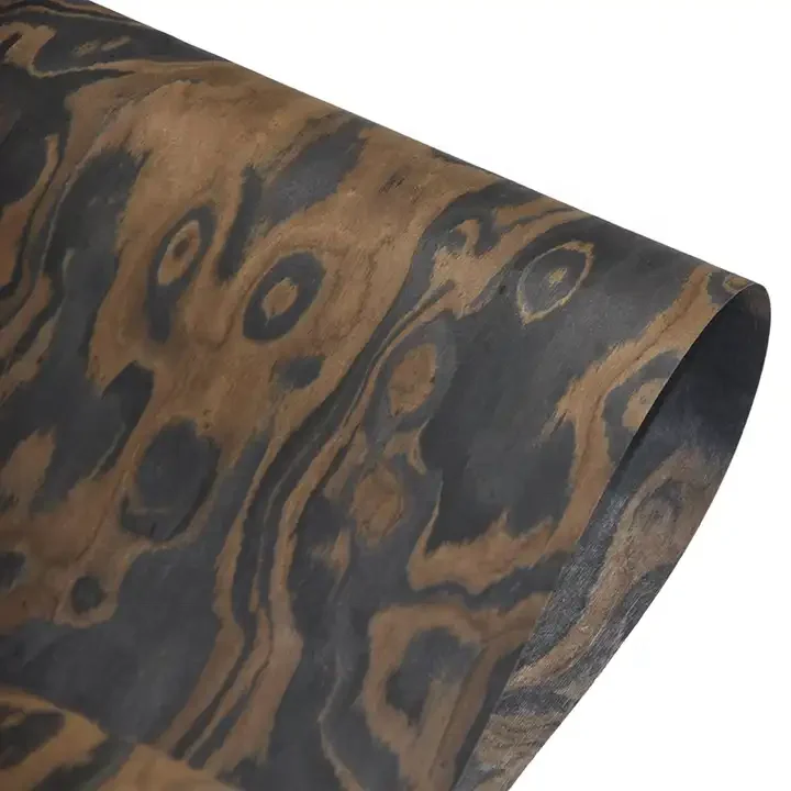 10.06 California Burl ins style engineered veneer for  hotel furniture door Bathroom & Kitchen Cabinet