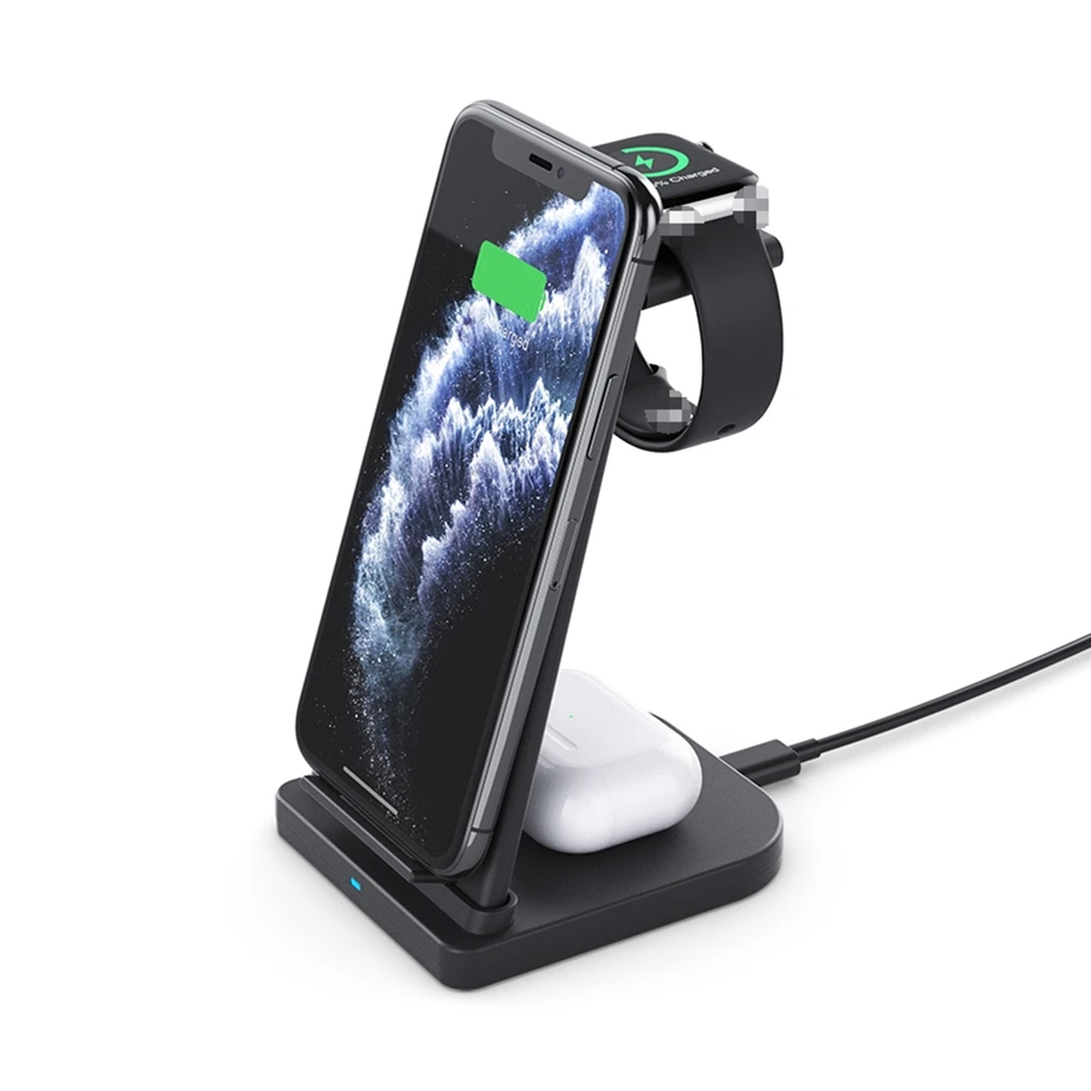  Wireless Charger Stand Station 3 IN