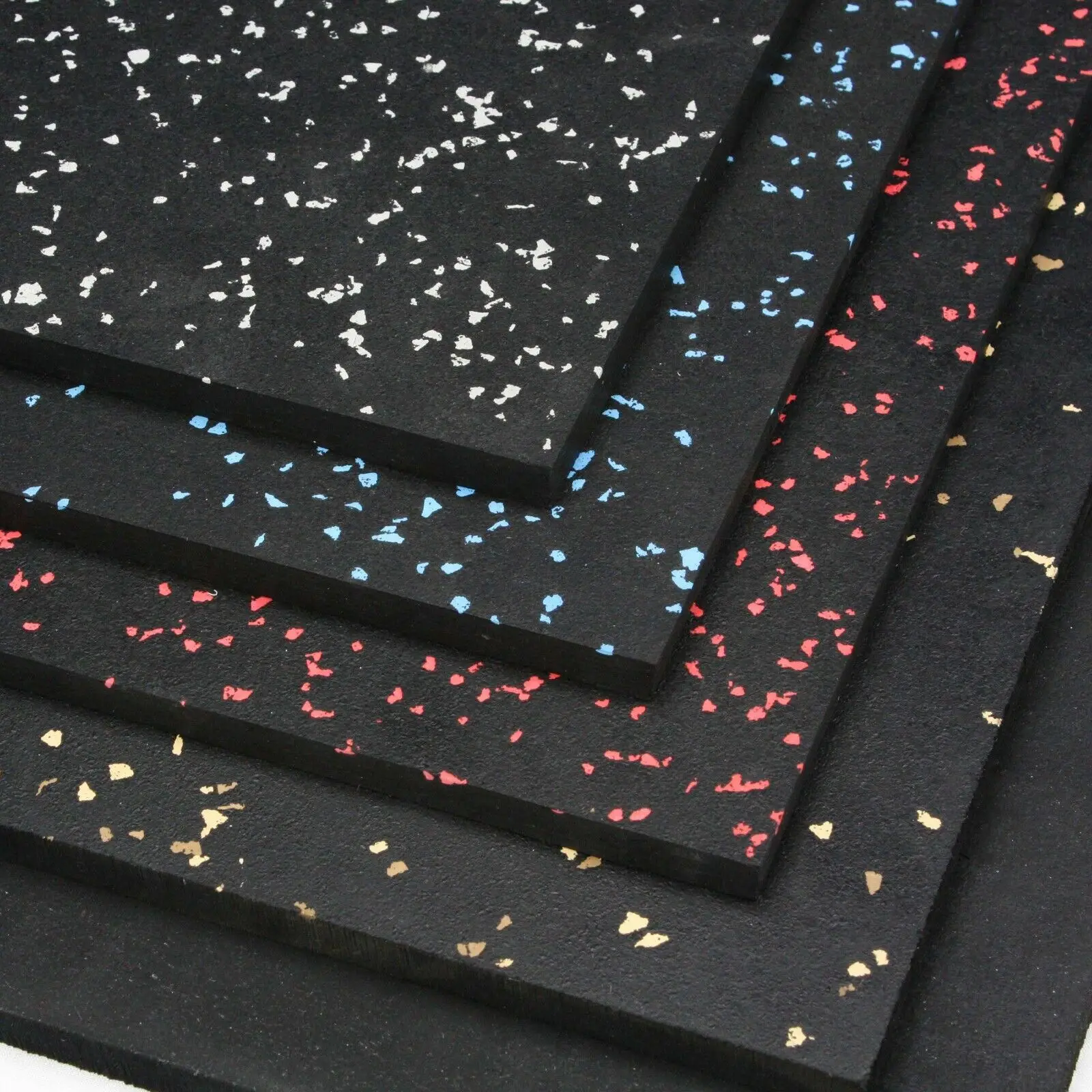 6 Years Warranty Period Gym Rubber Floor Mat Anti slip Shock Absorbing Rubber Flooring Rolls