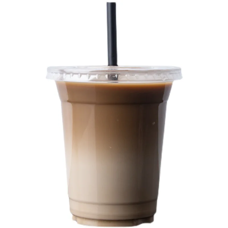95 Caliber Thread Cup 360-700ml Large Capacity Thickened Cold Drink Foreign Trade Plastic Cup Pet Cup