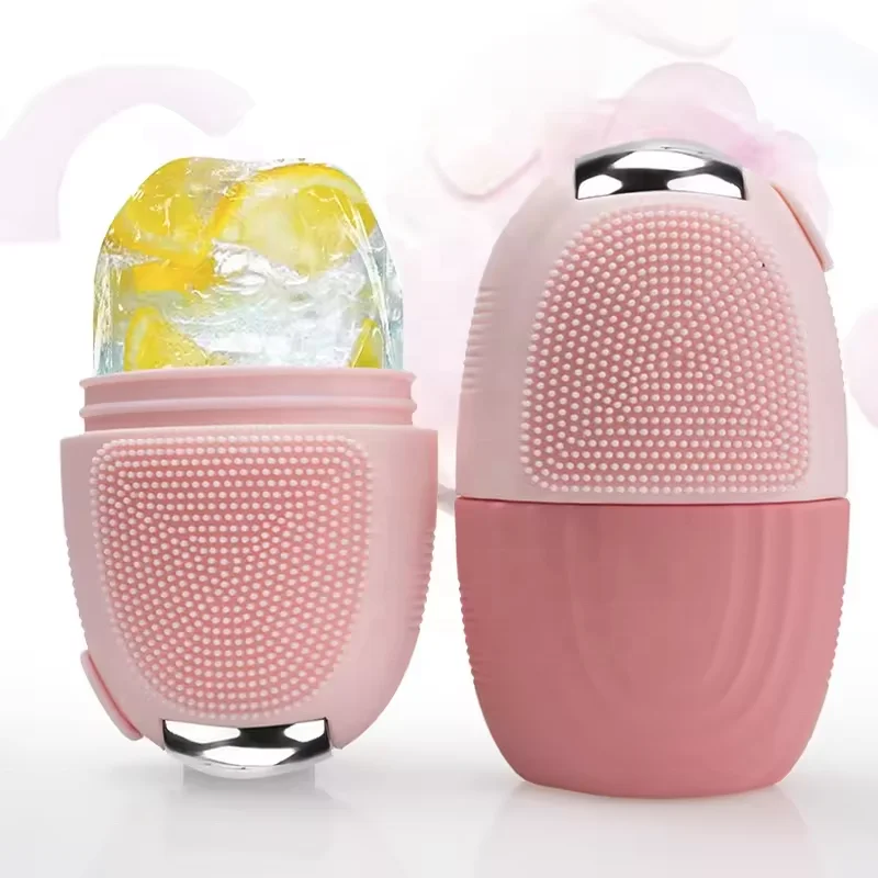 Wholesale Customized Logo Mini Beauty Skin Black Care Cooling Massage Ice Roller For  Face Eye Body