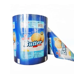 Product Laminated Food Packaging Film Roll Metallized  High Barrier Film Roll Ice Cream Popsicle Packaging Plastic Film Roll
