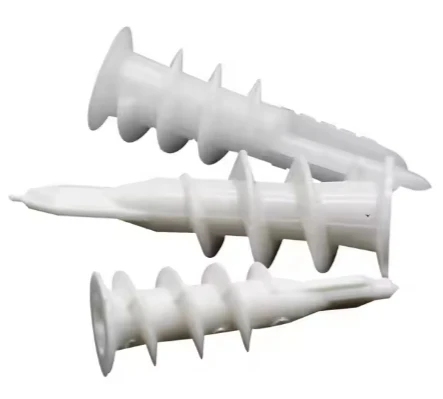 Высококачественный прочный полиэтиленовый пластиковый самосверлящийся расширительный якорь легкий заземлительный для гипсокартона строительная цена в дюймовой системе